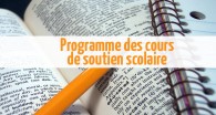 Planning des séances de soutien